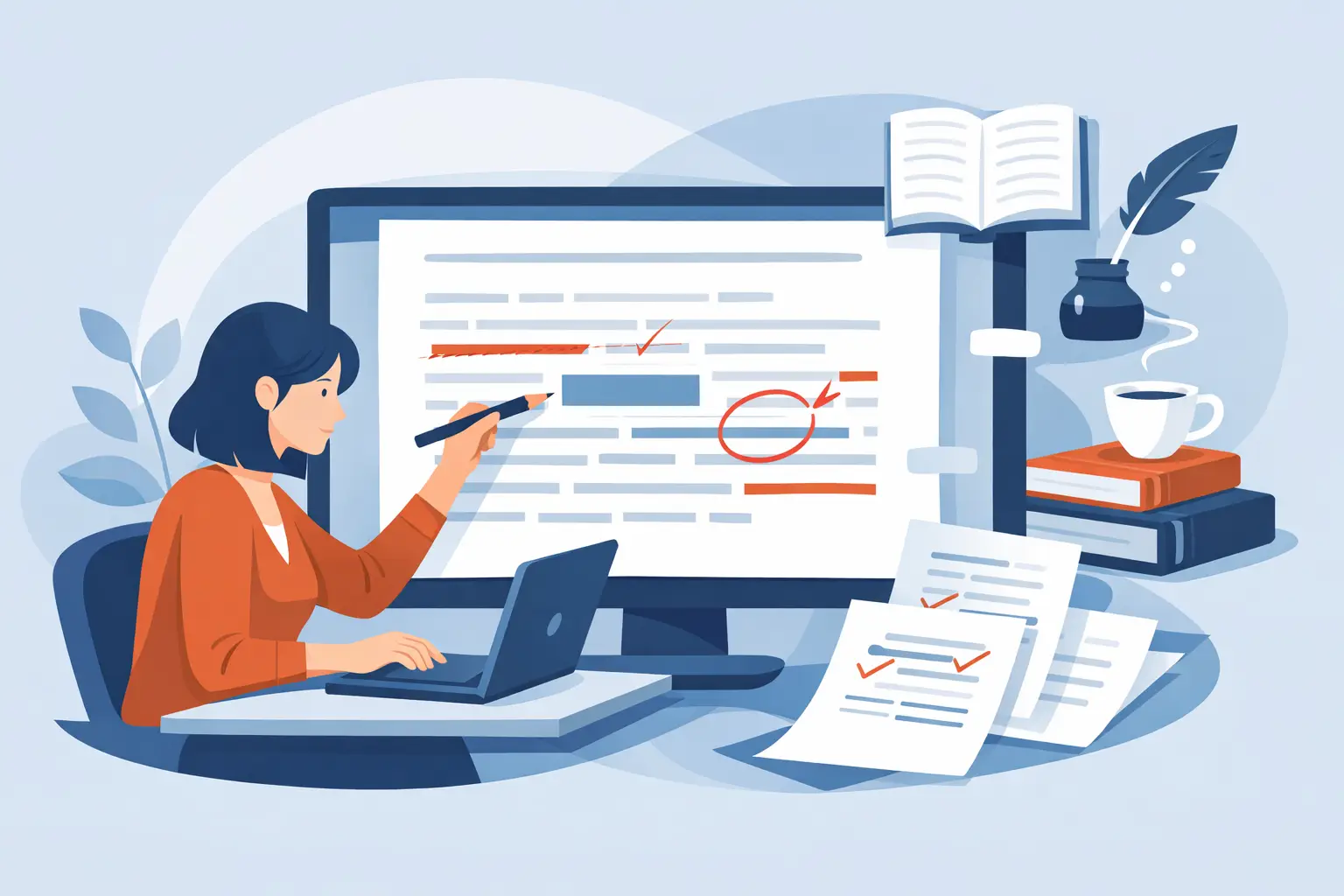 Revise Novel Directly in the Document