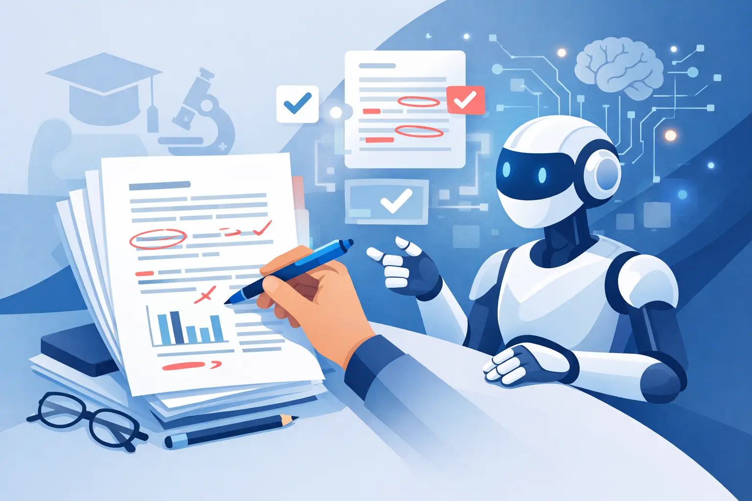 Proofread academic work with AI