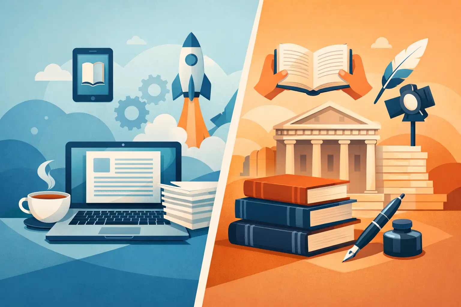 Self-publishing or a publisher - which is right for you?