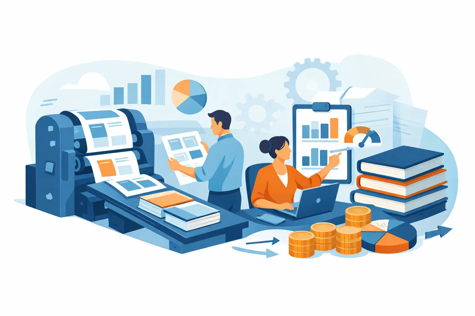 Compare Book Printing Costs and Plan Properly
