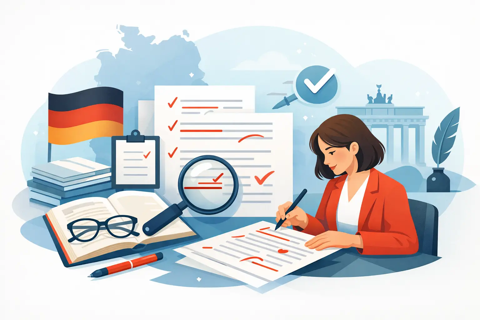 Using German Proofreading Correctly