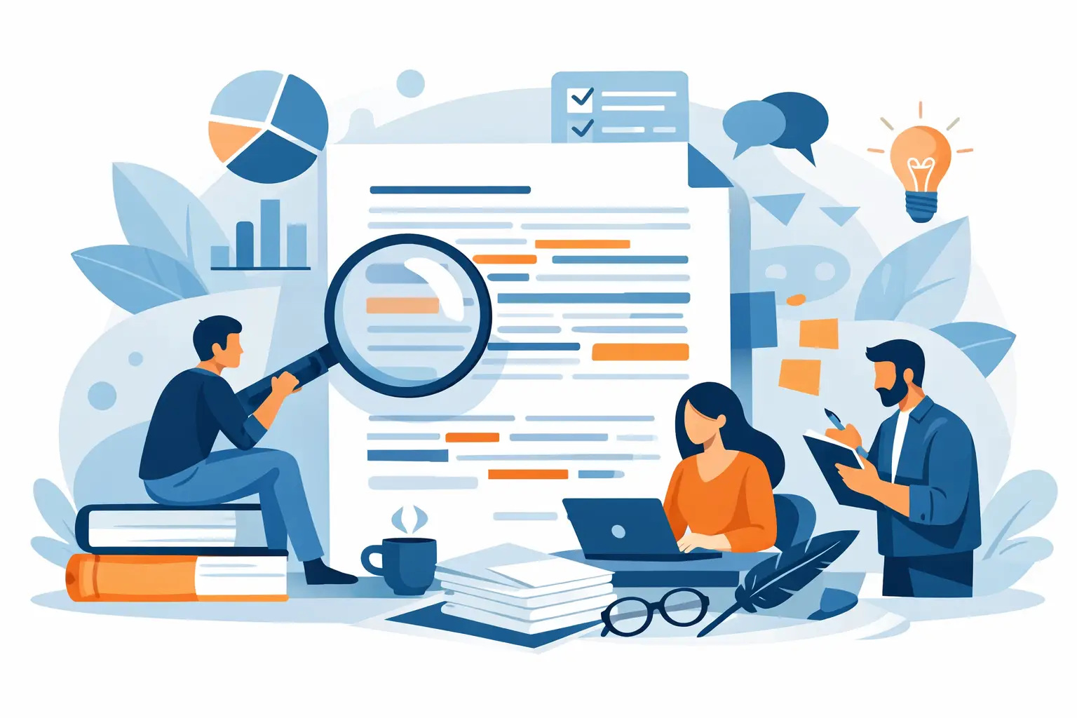 Manuscript analysis for authors used correctly